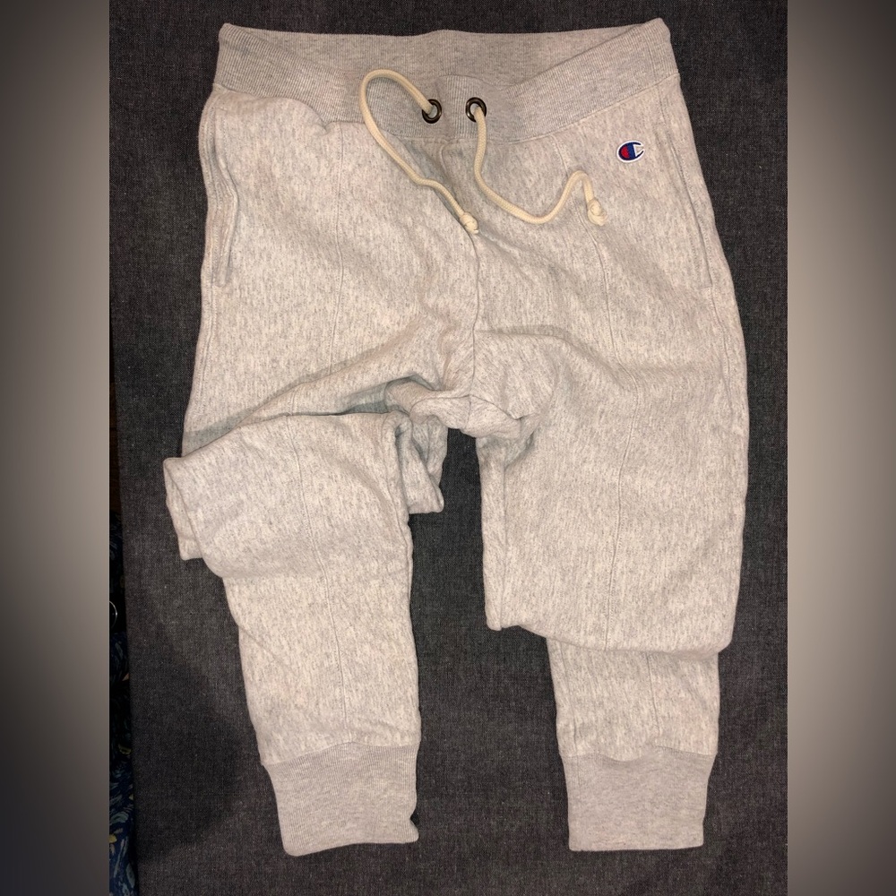 Champion Reverse Weave Sweats Gray Womens Small - Picture 3 of 12